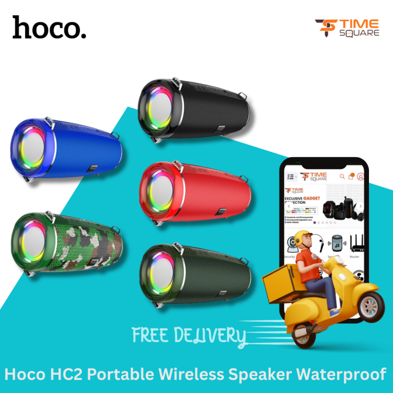 Hoco HC2 Portable Wireless Bluetooth Speaker with Deep Bass