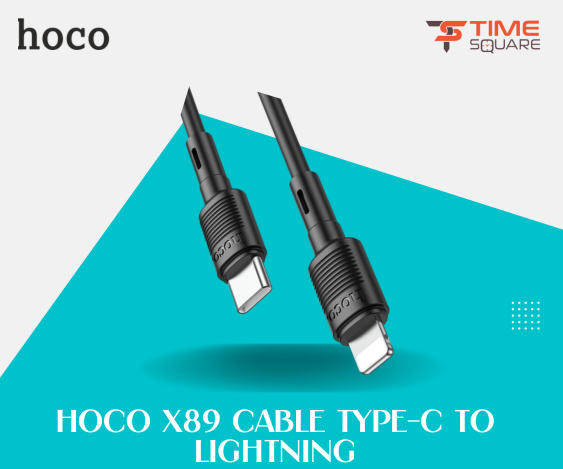 HOCO X89 Wind Charging Data Cable Type-C To lightning