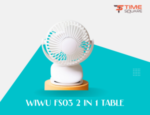 WiWU FS03 2 in 1 Table / Clip Fan 360 Degree Rotation