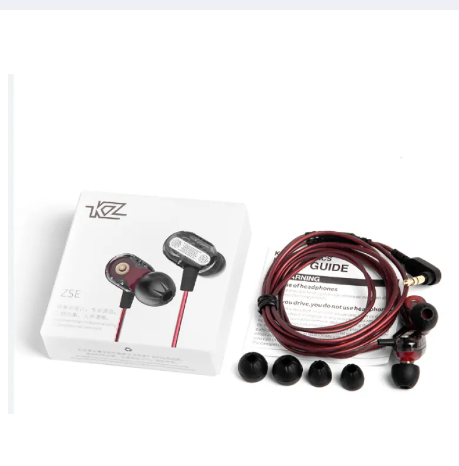ZSE Professional Stereo HiFi Music Earphones - Black