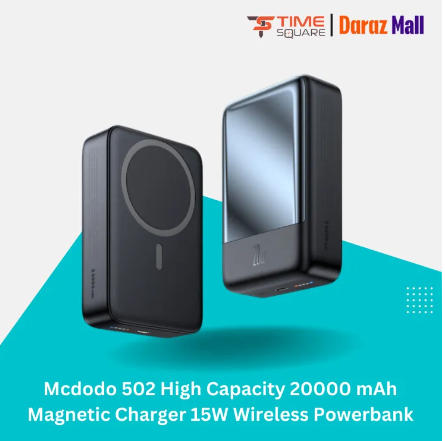 Mcdodo MC-502 20W Magnetic Magsafe Wireless 20000mAh Power Bank