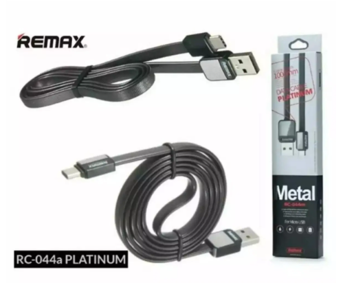 Remax RC-044a Data Cable Type-C Metal Platinum