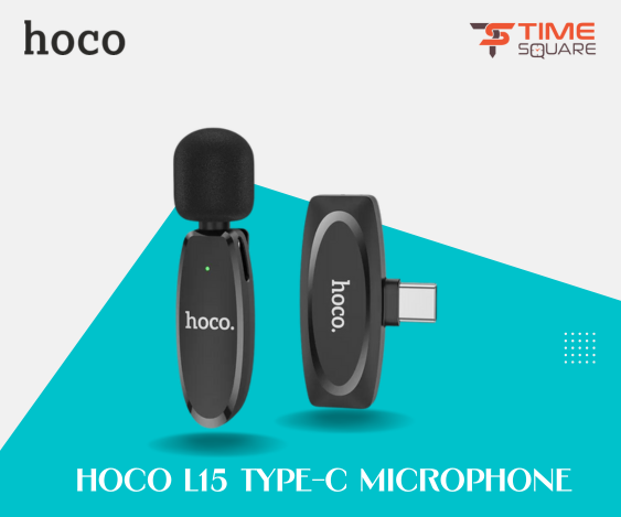 HOCO L15 TYPE C Wireless Lavalier Microphone