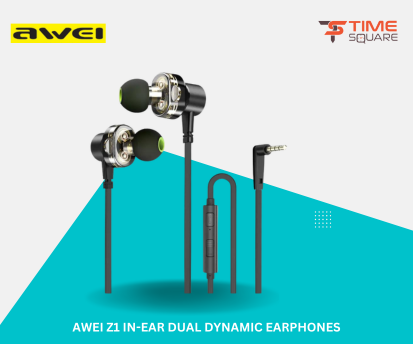 Awei Z1 In-ear Dual Dynamic Earphones