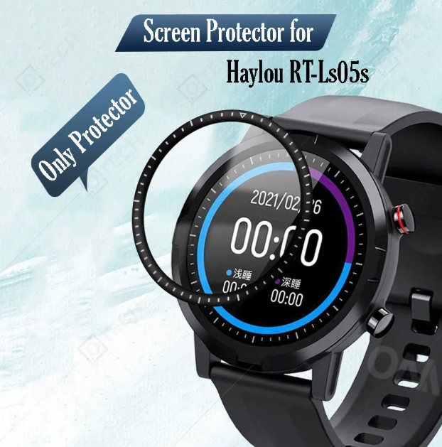 Haylou RT-Ls05s Watch Screen Protector 3D Full Curved Edge protective film