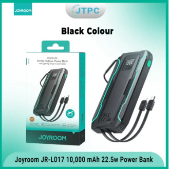 JOYROOM JR-L017 22.5W built-in dual cable 10000mAh Power bank Waterproof, dustproof, dropproof, outdoor traveler