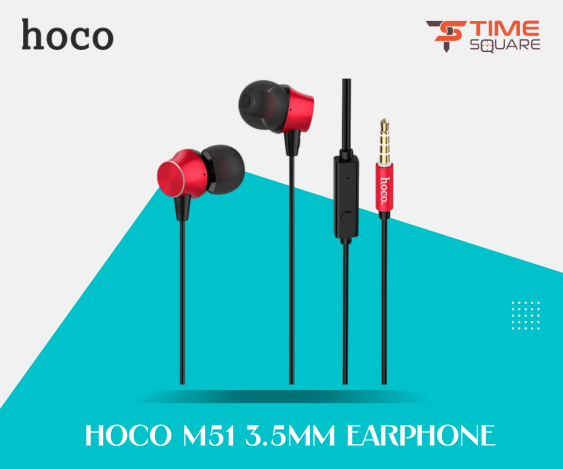 HOCO M51 Proper Sound Universal Earphones With Mic