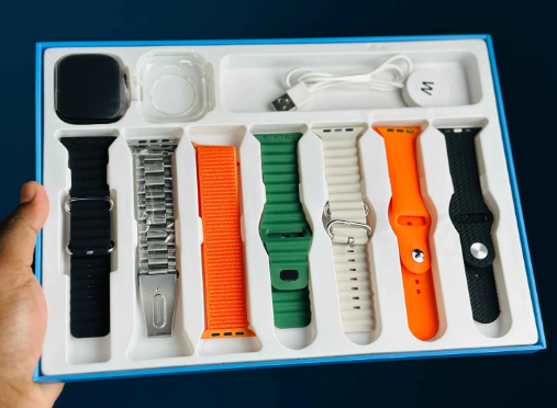 WS X9 Series 8 Waterproof 7 In1 Smart Watch