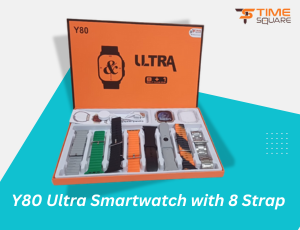Y80 Ultra Smartwatch with 8 Strap