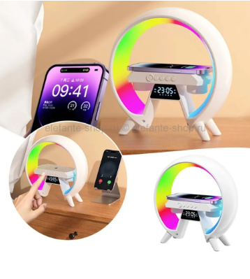 HM-G6 Speakers with 15W wireless charging, night light