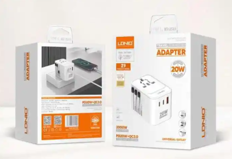 LDNIO Z9 20W GaN Travel Adapter