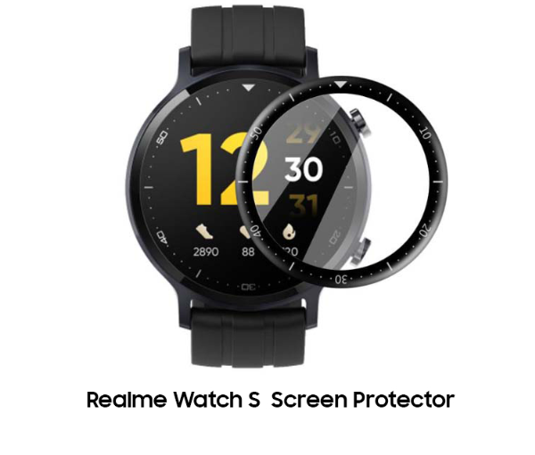 Realme Watch S Pro Smartwatch HD Curved Soft Screen Protector