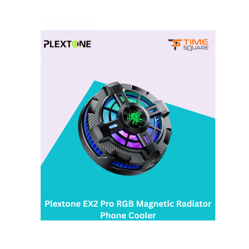 Plextone EX2 Pro Gaming Phone Cooler with RGB Light