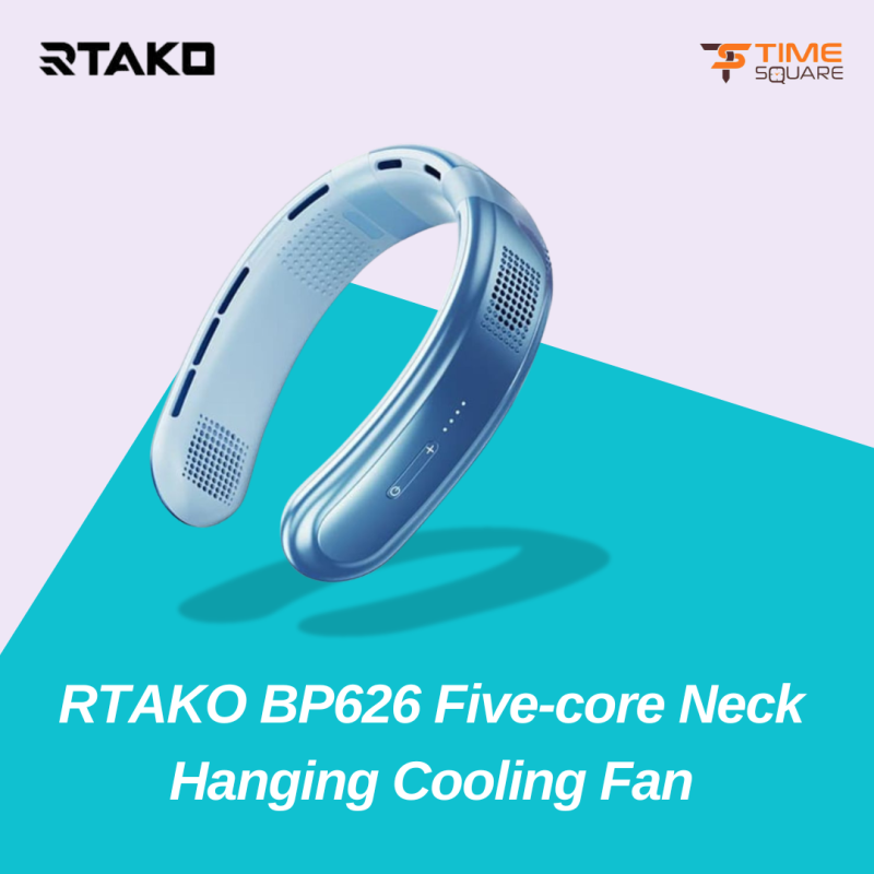 RTAKO BP626 Five-core Neck Hanging Cooling Fan