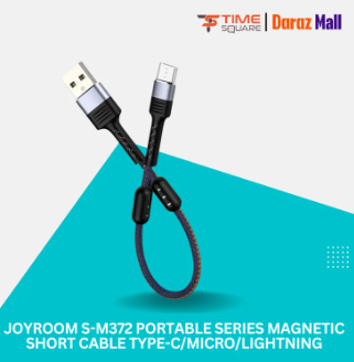 JOYROOM S-M372 Portable Series Magnetic Short Micro Cable-15cm