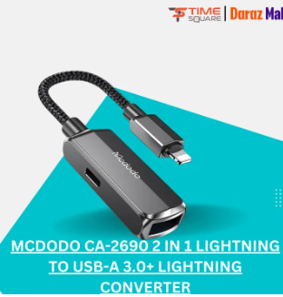 MCDODO CA-2690 2 IN 1 LIGHTNING TO USB-A 3.0+ LIGHTNING CONVERTER