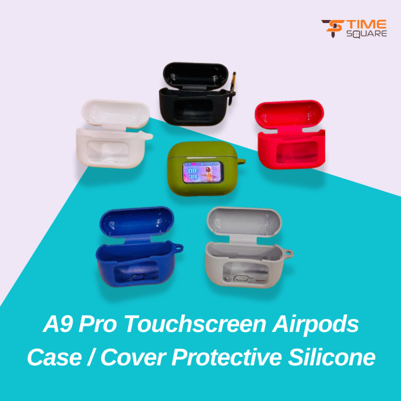 A9 Pro Touchscreen Airpods Silicone Protective Case
