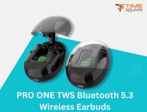 PRO ONE TWS Bluetooth 5.3 Wireless Earbuds Stereo Sound Earphones Led Power Display Gaming Headsets Noise Cancelling Headphones with Charging Case
