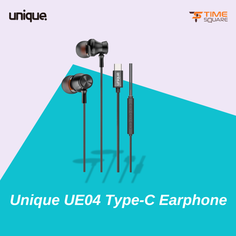 Unique UE04 In-Ear Magnetic Type C Wired Earphones