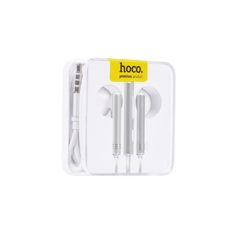 HOCO M22 Spirited Rhyme Wired Earphones 3.5mm Jack with Microphone high Elastic Cable with TPE Braid