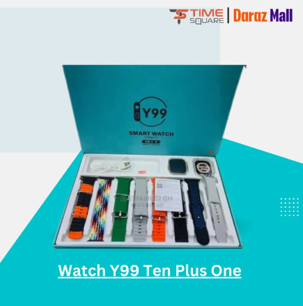 Y99 Smart Watch 10in1 Gift Suit with 10+1 Strap and Watch Case Smart Watch