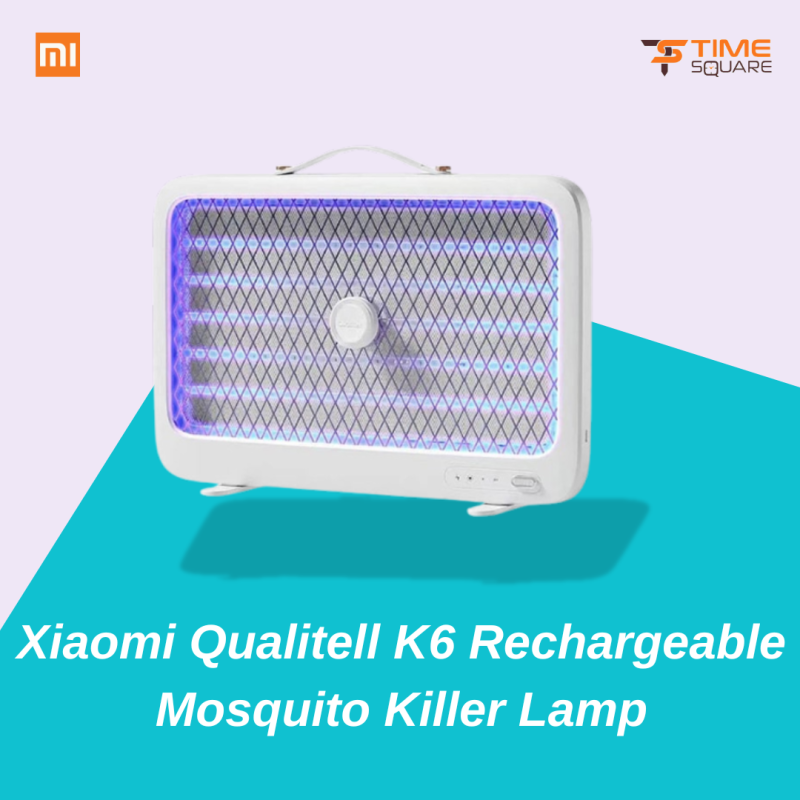 Xiaomi Qualitell K6 Rechargeable Mosquito Killer Lamp 3500V Electric UV 2000mAh
