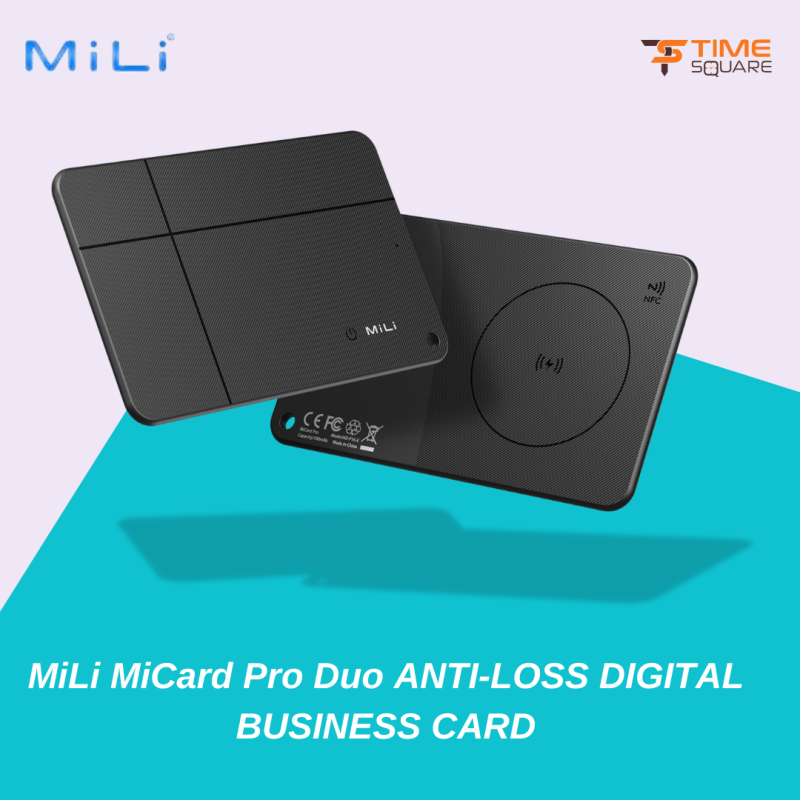 MiLi MiCard Pro Duo Digital Card with Anti-Loss GPS