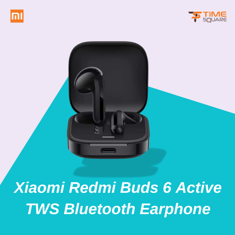 Redmi Buds 6 Active Bluetooth Earbuds with ANC for Music