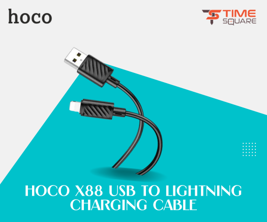 Hoco X88 Gratified USB to Lightning 2.4A Fast Charging Data Cable