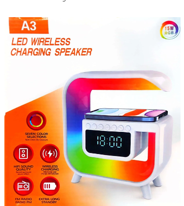 LED WIRELESS CHARGING SPEAKER A3
