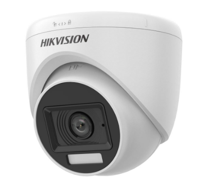 Hikvision DS-2CE76D0T-LPFS 2MP Dual Light Audio Fixed Turret Camera
