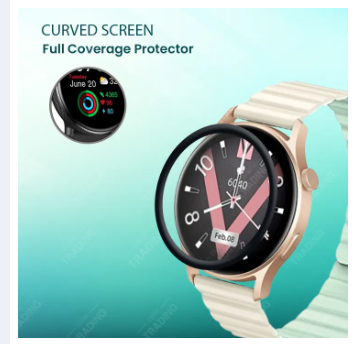 Kieslect Lora 2 Smartwatch Plastic Full Coverage Screen Protector