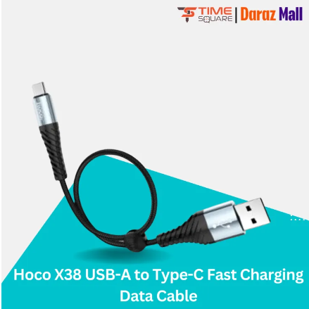 Hoco X38 USB-A to Type-C Fast Charging Data Cable